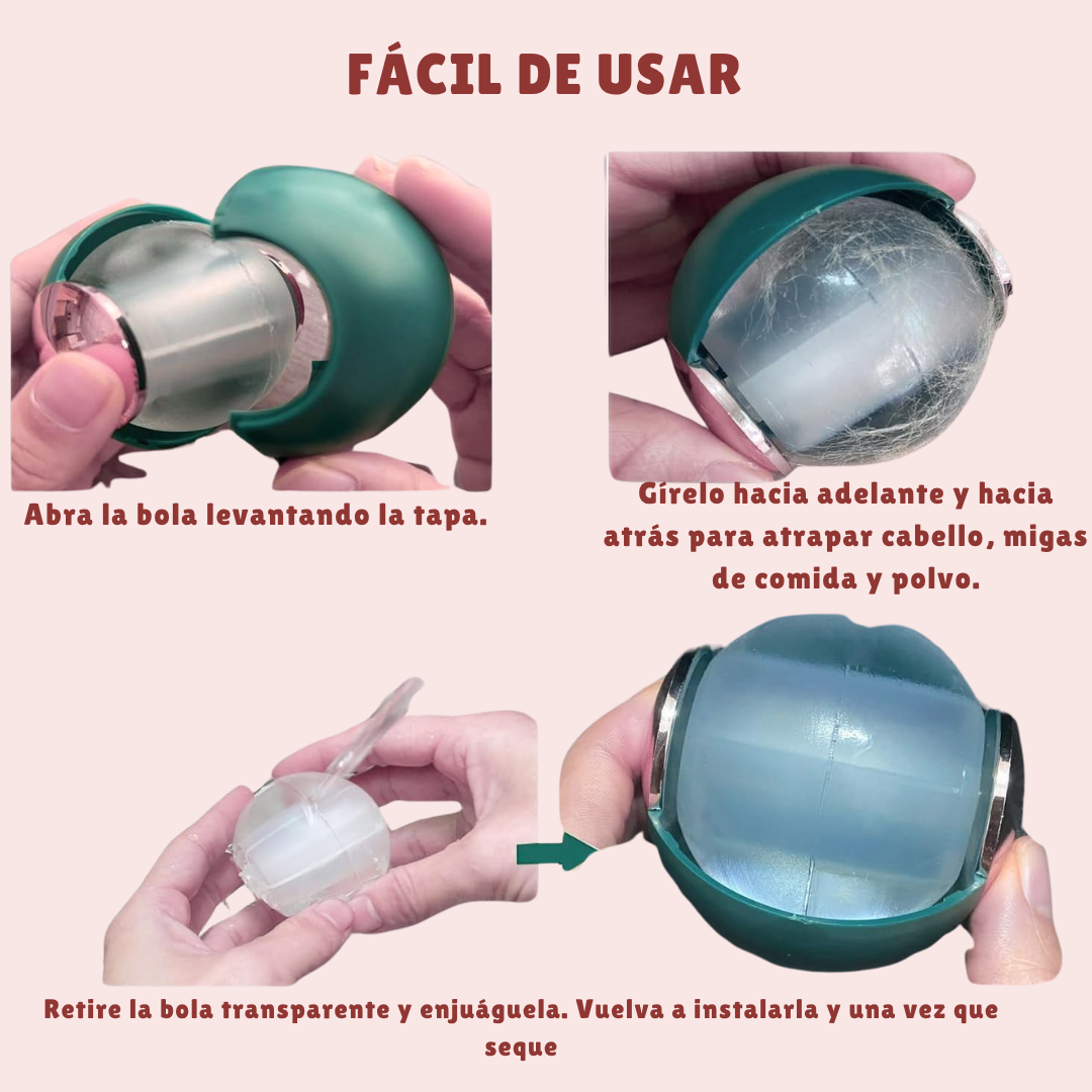 Bola Quita Pelos Reutilizable