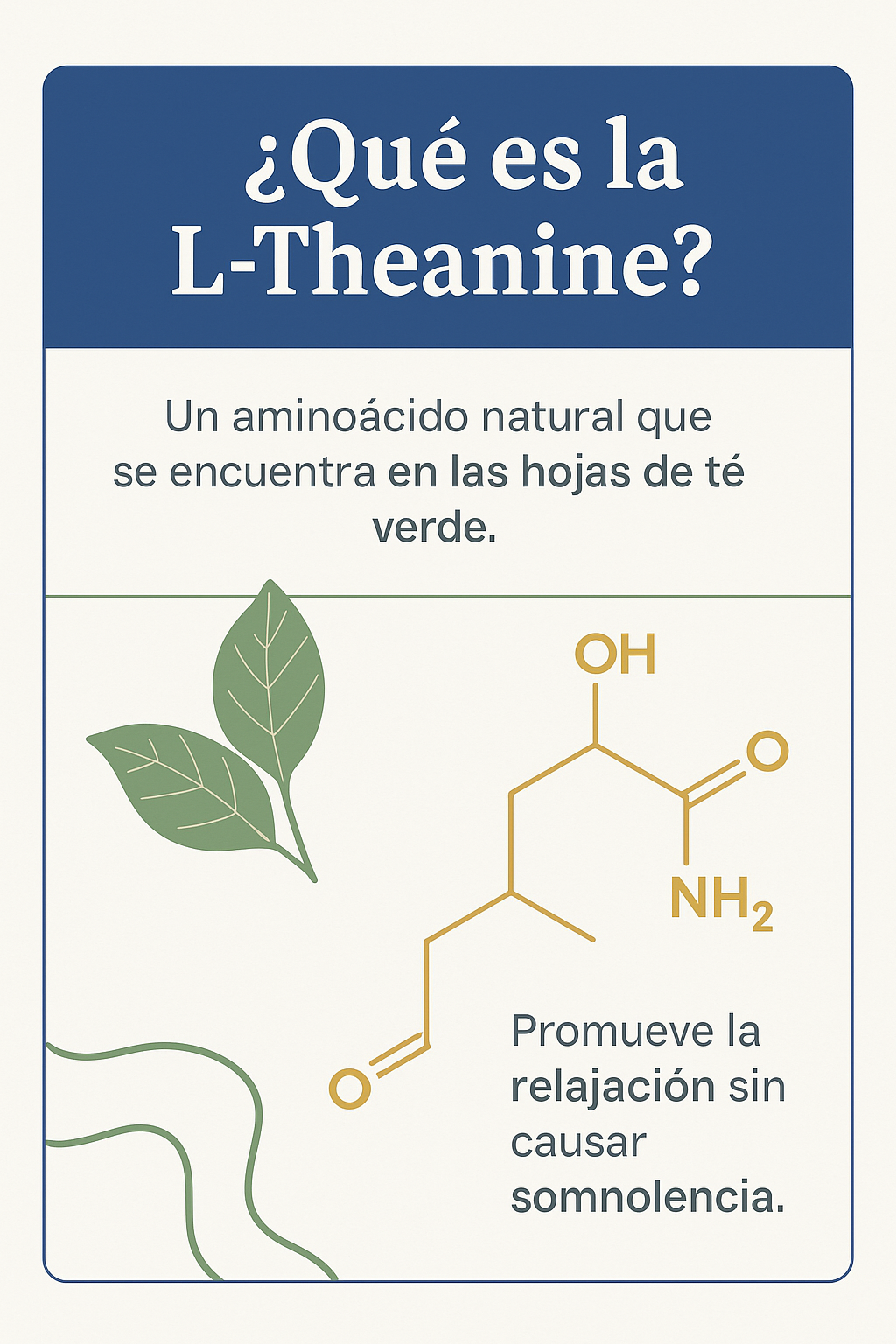 Suplemento Calma Natural- LTheanine