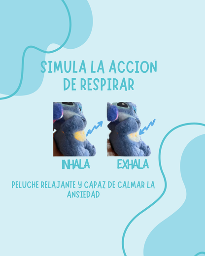 Peluche Stitch con movimientos y respiración