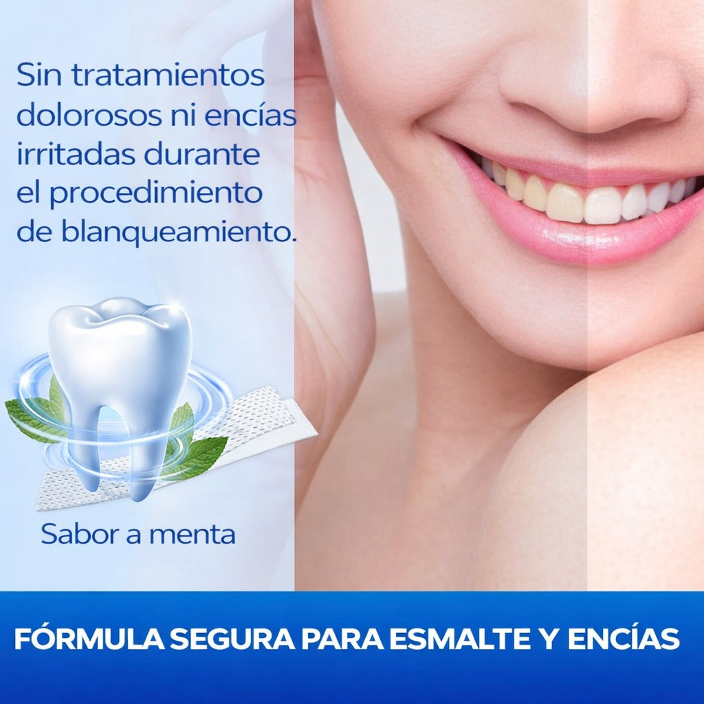 Tiras Blanqueadoras de dientes